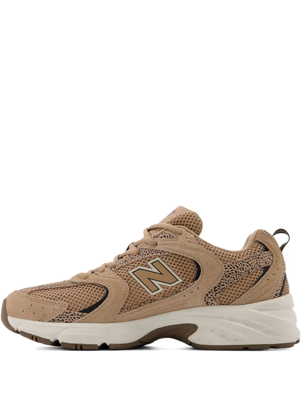 New Balance 480 suède leren sneakers Blauw