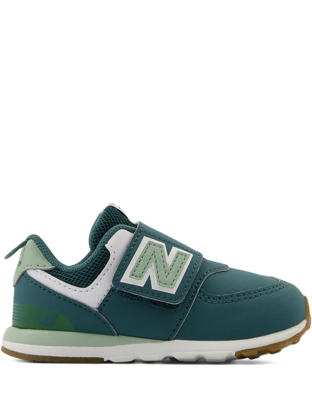 New Balance Kids 574 klittenband sneakers Groen