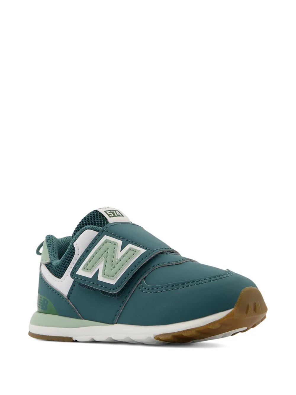 New Balance Kids 574 klittenband sneakers Groen