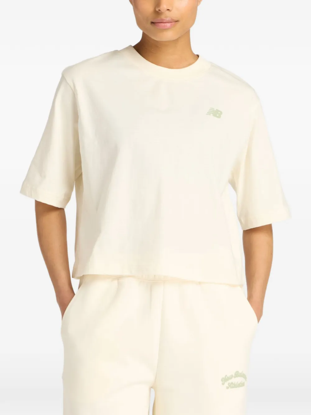 New Balance Linear Heritage t-shirt - Toni neutri