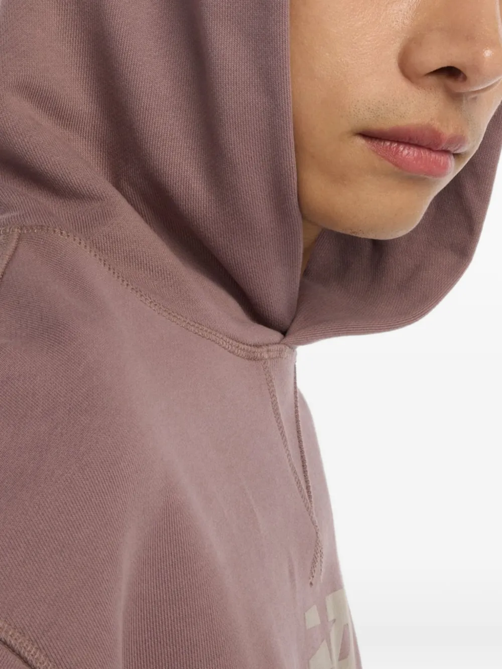 New Balance Hoodie met logoprint Paars