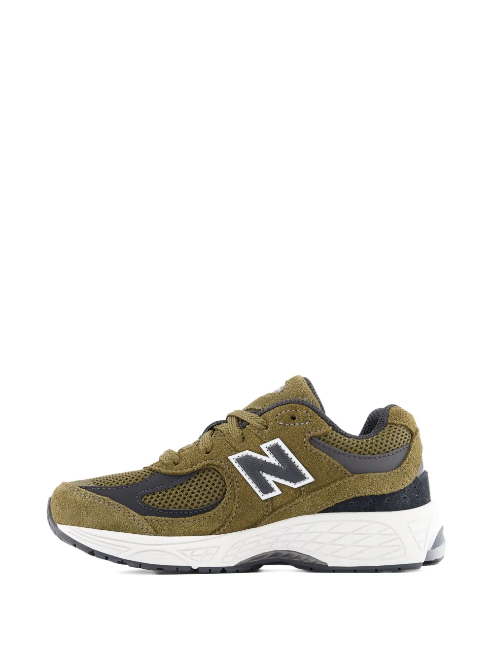 New Balance Kids 2002 sneakers met mesh vlak Groen