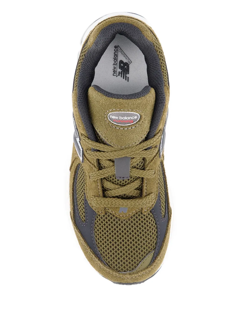 New Balance Kids 2002 sneakers met mesh vlak Groen