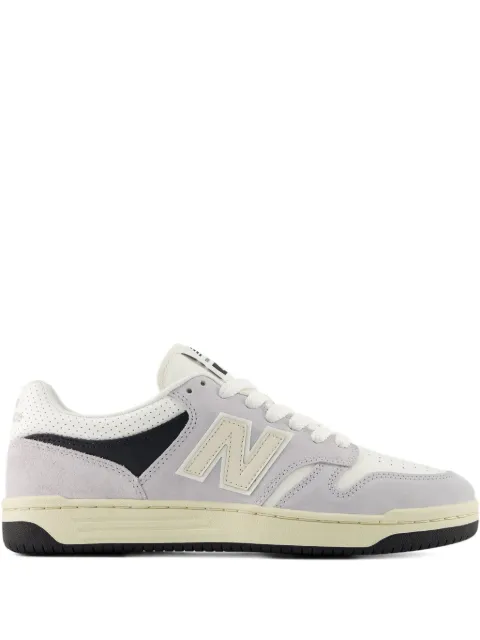 New Balance 480 leather suede trainers