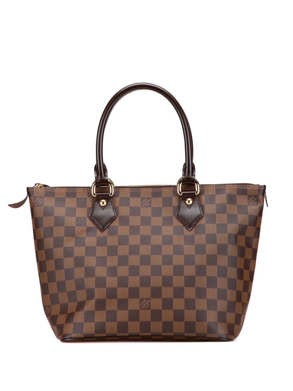 Louis Vuitton Pre-Owned 2008 Damier Ebene Saleya PM handbag - ブラウン Louis Vuitton Pre-Owned 2008 Damier Ebene Saleya PM handbag - ブラウン