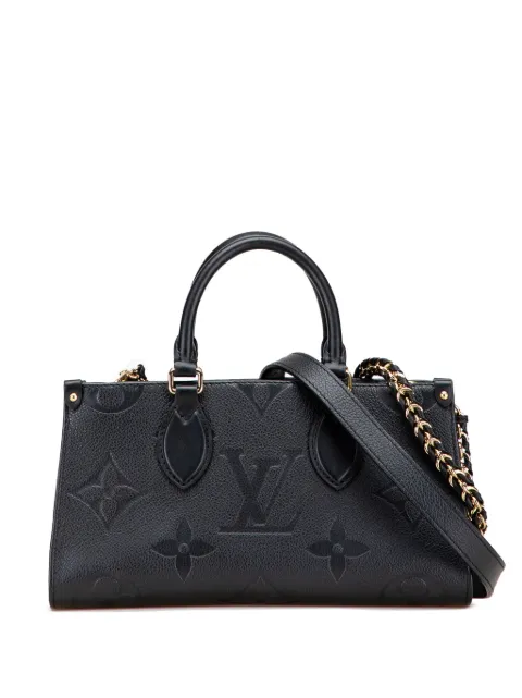 Louis Vuitton Pre-Owned 2021-2025 Monogram Giant Empreinte OnTheGo East West satchel