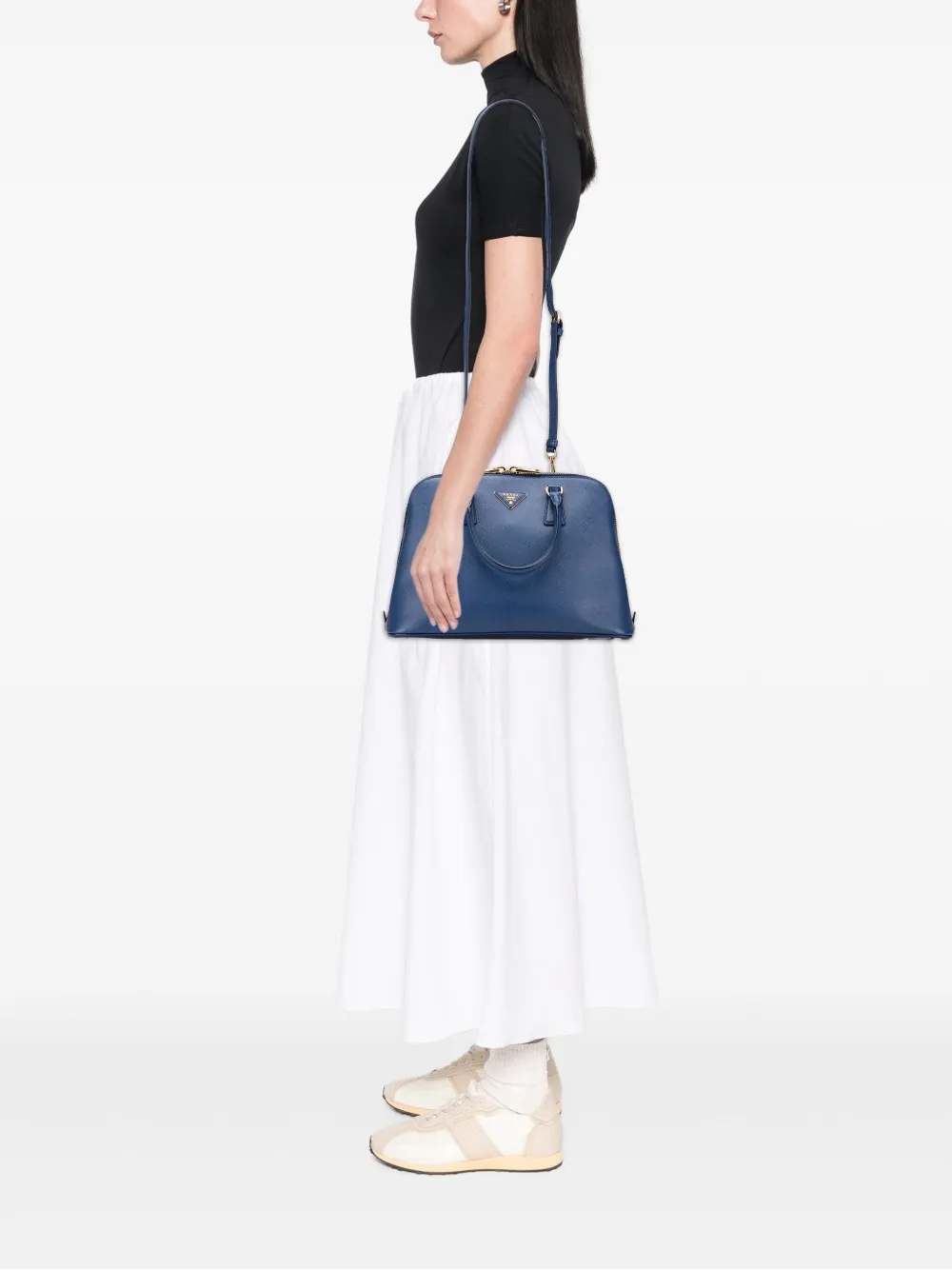 Prada Pre-Owned 2000-2025 Medium Saffiano Lux Promenade satchel | Pre-Owned | Image 2