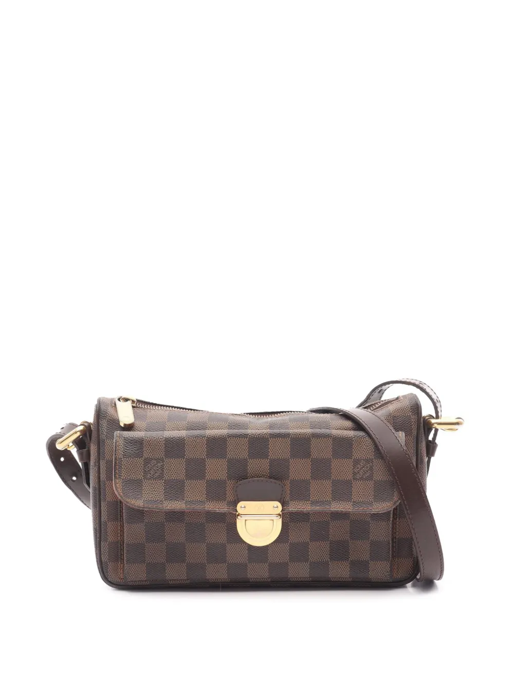 Louis Vuitton Pre-Owned 2007 Damier Ebene Ravello GM satchel - ブラウン Louis Vuitton Pre-Owned 2007 Damier Ebene Ravello GM satchel - ブラウン