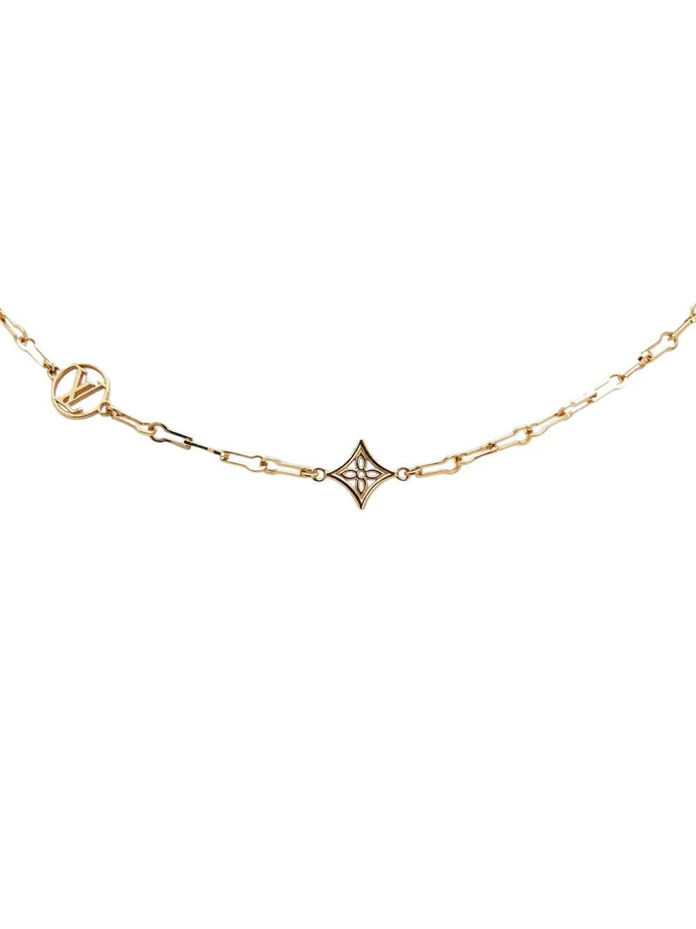 Louis Vuitton Pre-Owned 2020 Gold Plated Collier Forever Young Louis Vuitton Pre-Owned 2020 Gold Plated Collier Forever Young