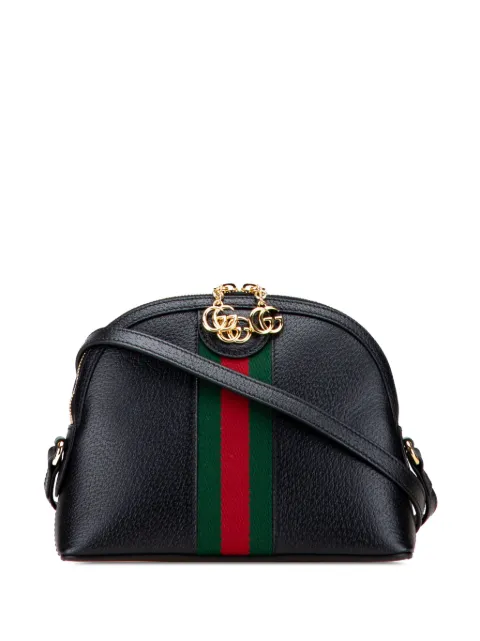 Gucci Pre-Owned 2016-2025 Small Calfskin Ophidia Dome crossbody bag