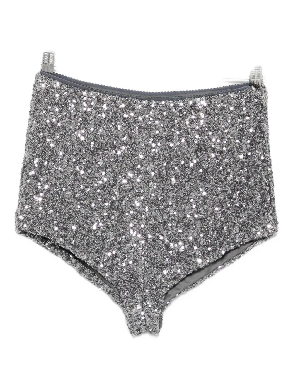 Aniye By Sequinned Shorts In Silver