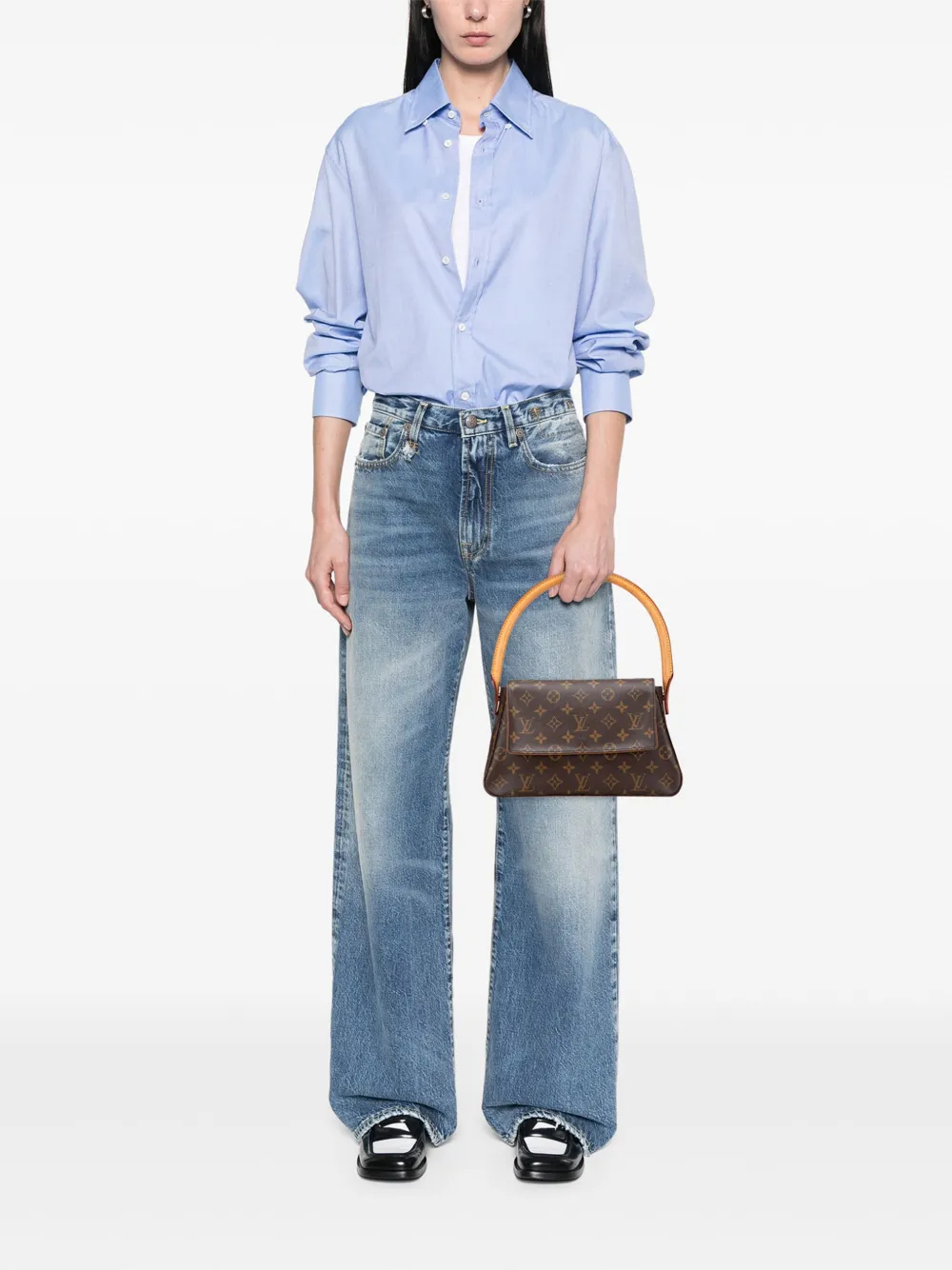 Louis Vuitton Pre-Owned 2002 Monogram Mini Looping shoulder bag | Pre-Owned | Image 2