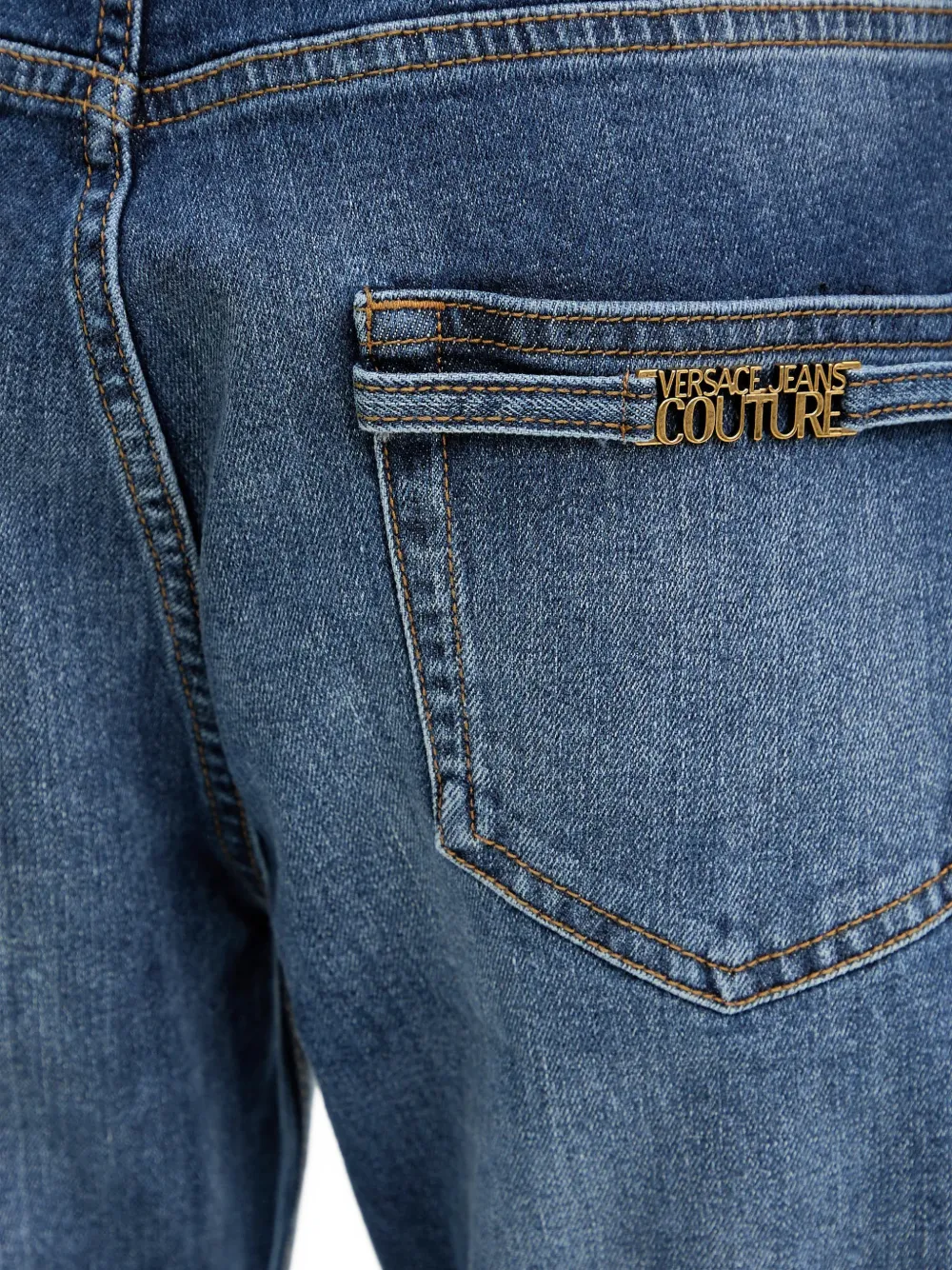 Logo-Detailed Jeans