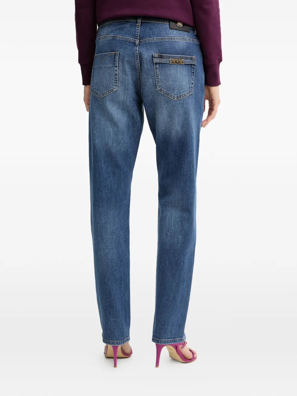 Logo-Detailed Jeans