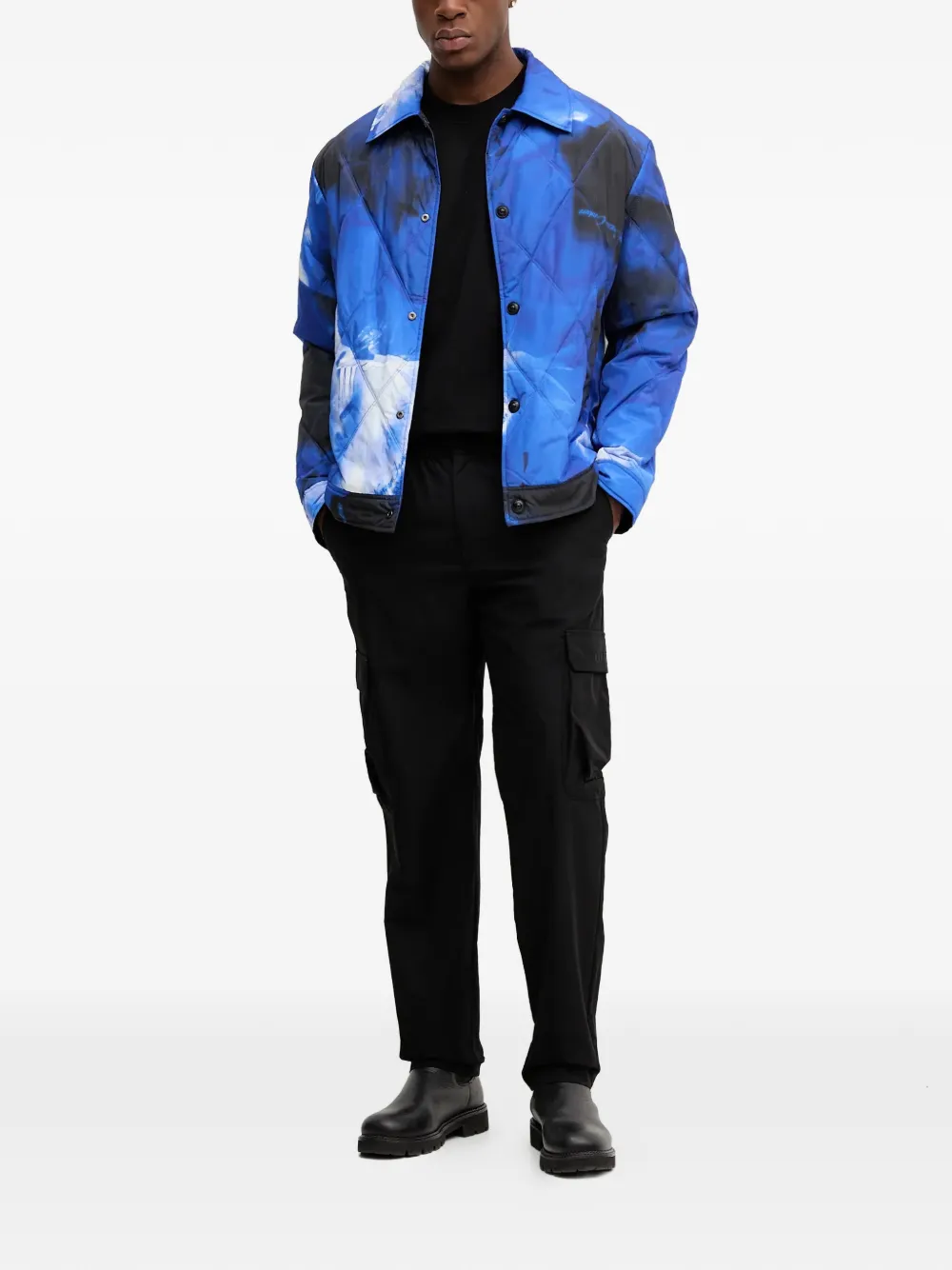  Versace Jeans Couture Reversible Overshirt - Black 