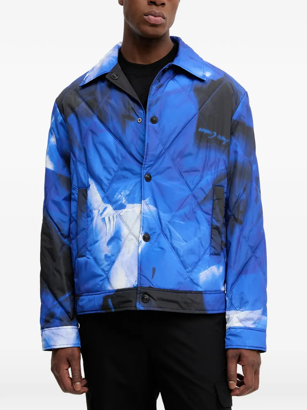Versace Jeans Couture Omkeerbaar shirtjack Zwart