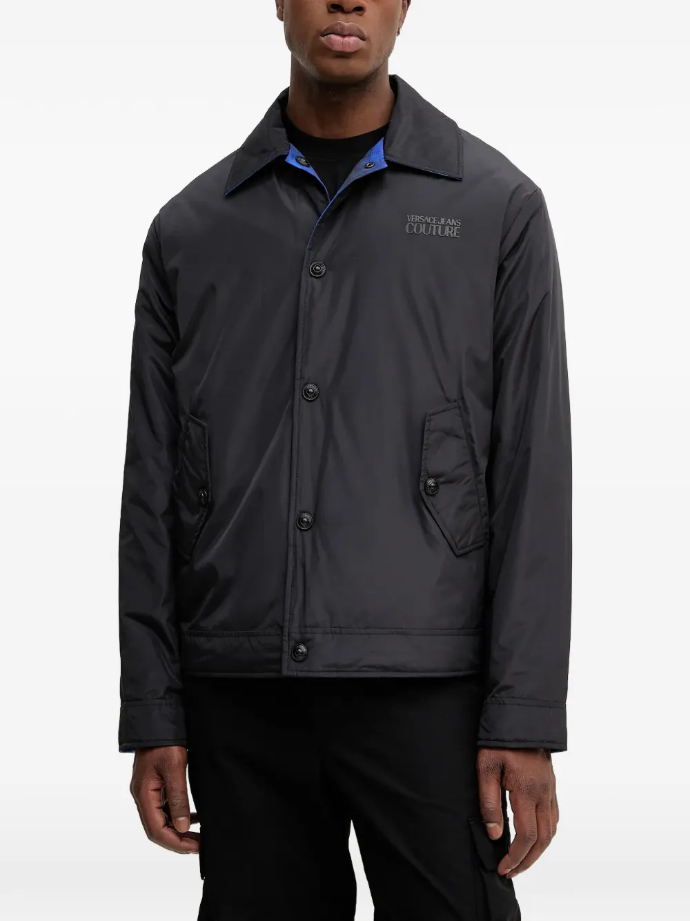 Versace Jeans Couture reversible overshirt - Nero