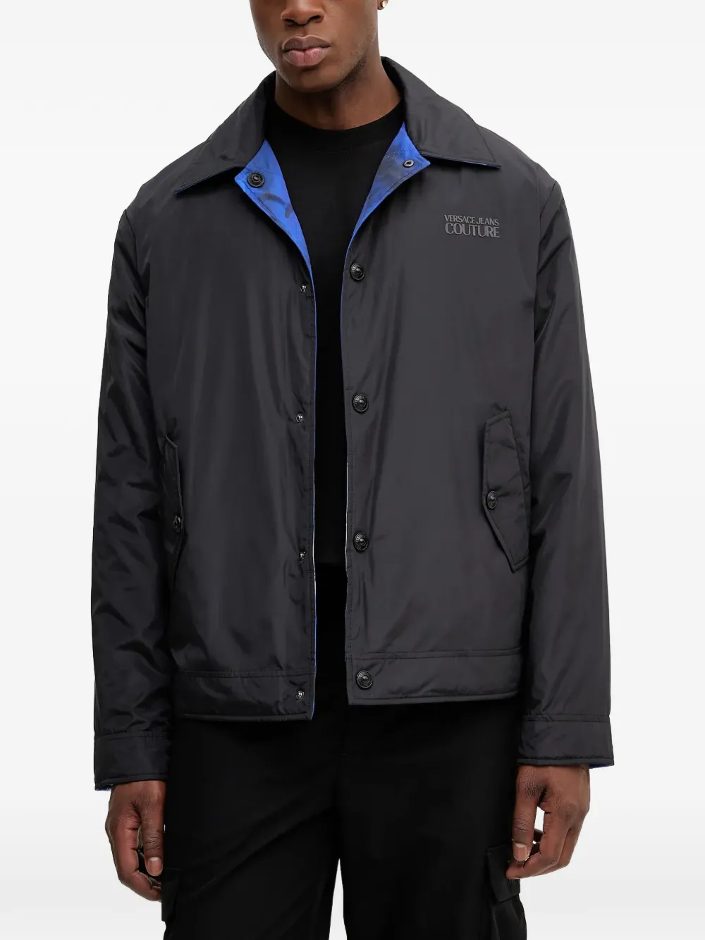  Versace Jeans Couture Reversible Overshirt - Black 