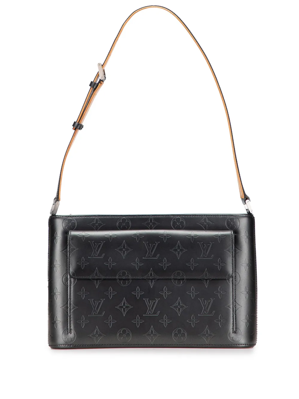 Louis Vuitton Pre-Owned 2002 Monogram Mat Alston shoulder bag - グレー Louis Vuitton Pre-Owned 2002 Monogram Mat Alston shoulder bag - グレー