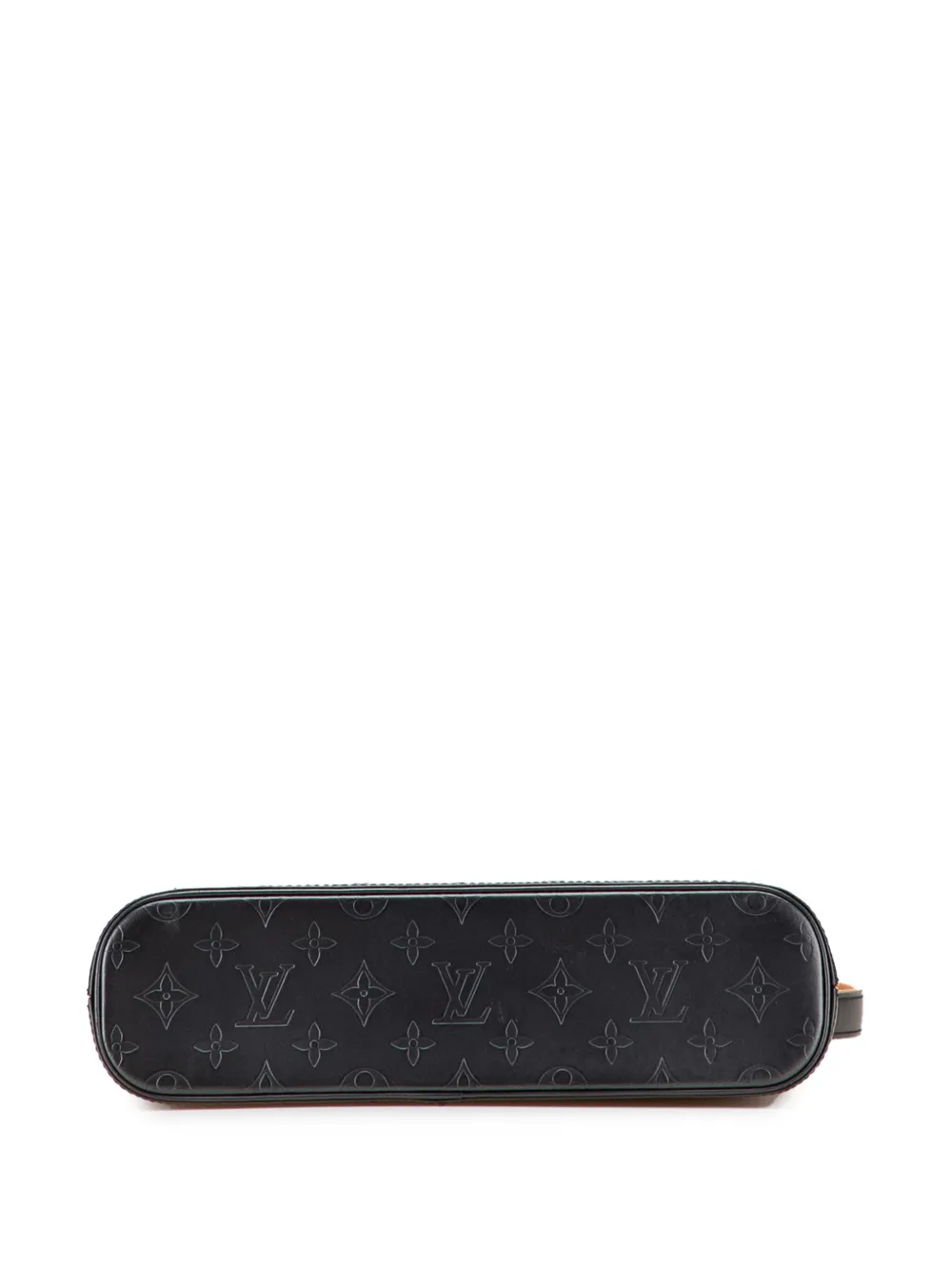 Pre-owned Louis Vuitton 2002 Monogram Mat Alston Shoulder Bag In Gray