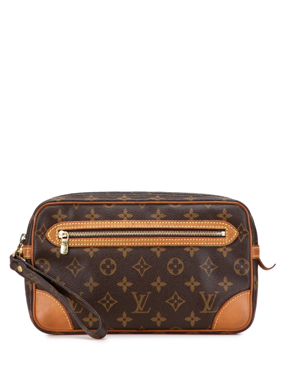 Louis Vuitton Pre-Owned 1995 Monogram Marly Dragonne GM clutch bag - Louis Vuitton Pre-Owned 1995 Monogram Marly Dragonne GM clutch bag -