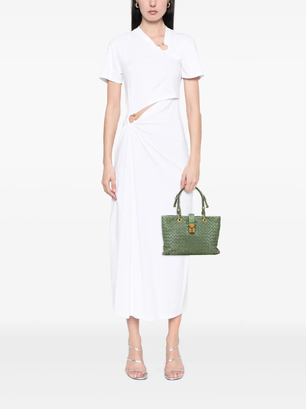 Bottega Veneta Pre-Owned 2000-2007 Small Nappa Intrecciato Capri tote bag | Pre-Owned | Image 2