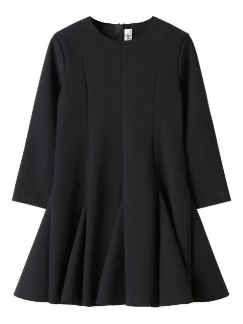 Il Gufo vestido manga larga con pliegues