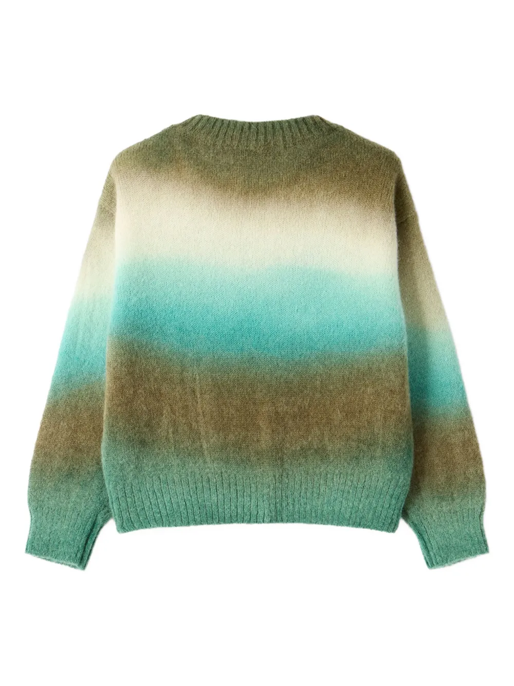  Il Gufo Jersey Con Efecto Sombreado - Verde 