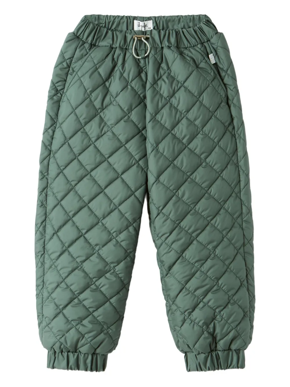 Il Gufo quilted trousers | Green | Image 1