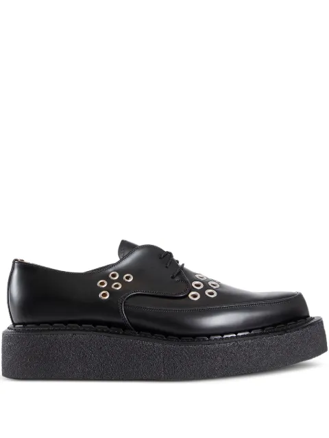 Comme des Garçons Homme Plus Plateau-Loafer mit Ösen