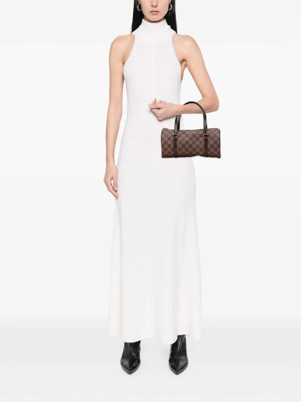 Louis Vuitton Pre-Owned 2004 Damier Ebene Papillon 26 handbag | Pre-Owned | Image 2