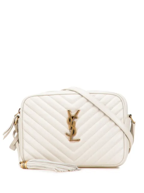 Saint Laurent Pre-Owned 2021 Quilted Leather Monogram Lou Camera Bag crossbody bag