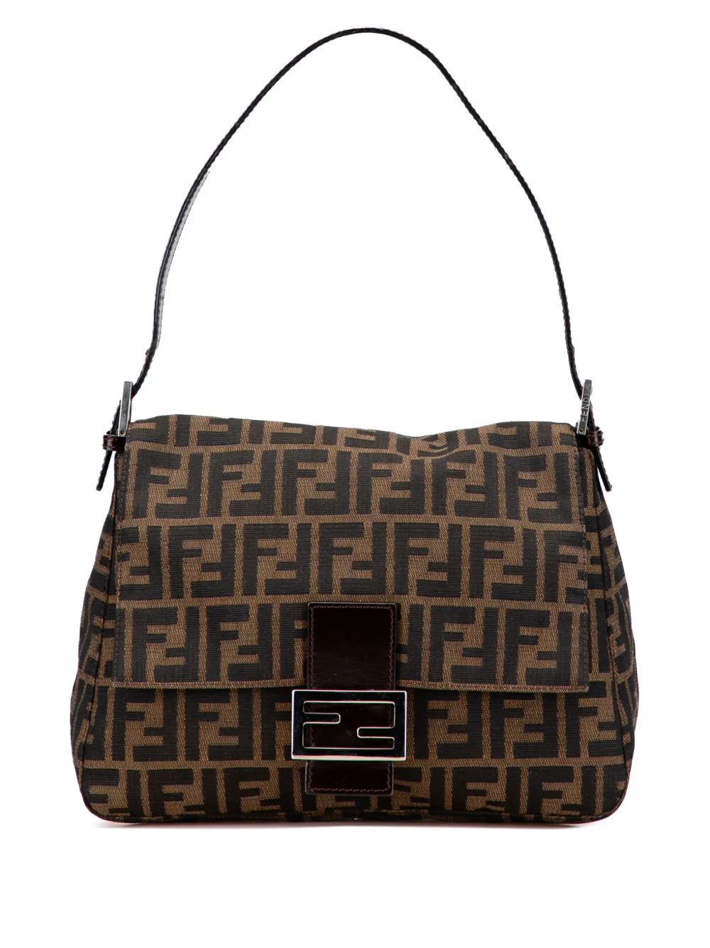 Fendi Pre-Owned 20th Century Zucca Canvas Mamma Forever shoulder bag - Fendi Pre-Owned 20th Century Zucca Canvas Mamma Forever shoulder bag -