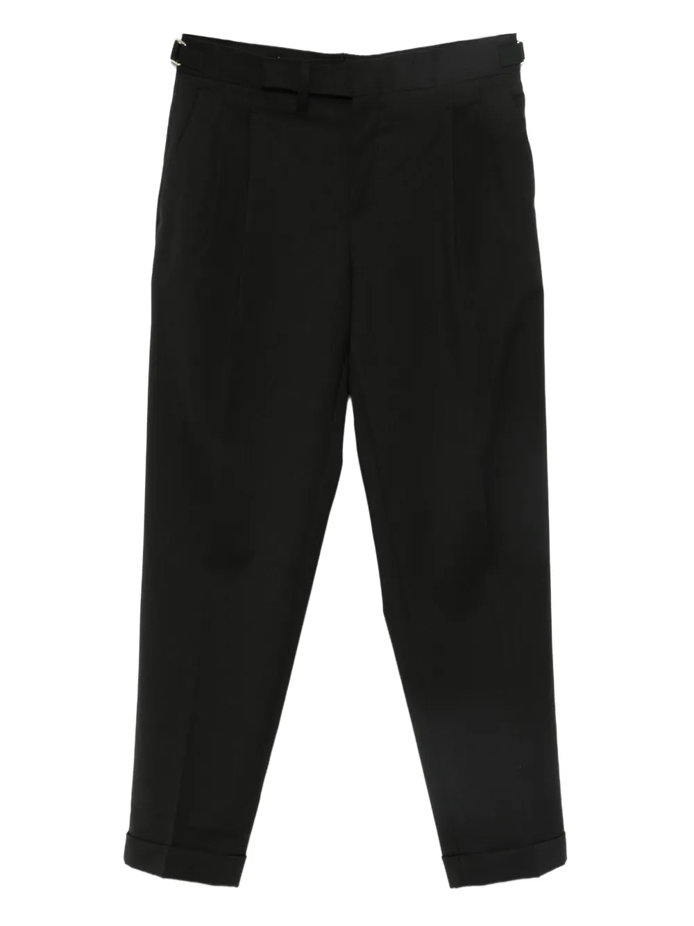 Briglia 1949 turn-up hem trousers - Nero
