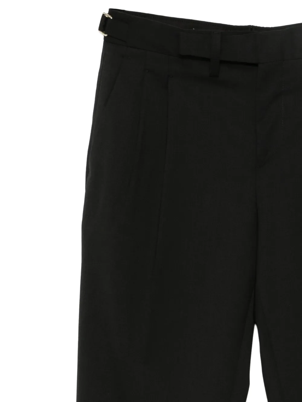 Briglia 1949 Broek met omgeslagen pijpen Zwart