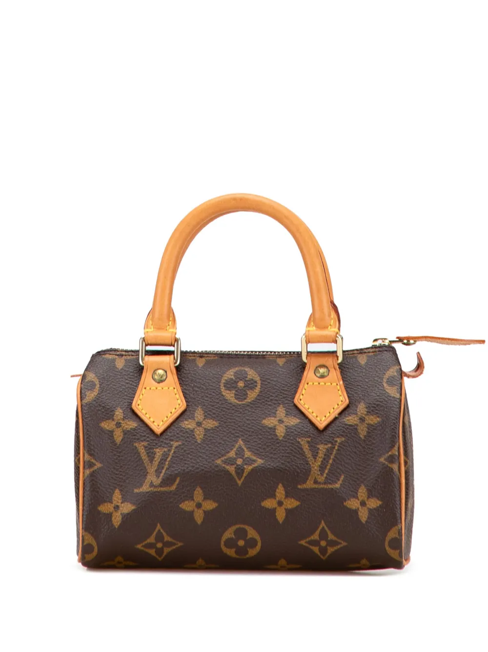 Louis Vuitton Pre-Owned 1997 Monogram Mini Speedy HL satchel - ブラウン Louis Vuitton Pre-Owned 1997 Monogram Mini Speedy HL satchel - ブラウン