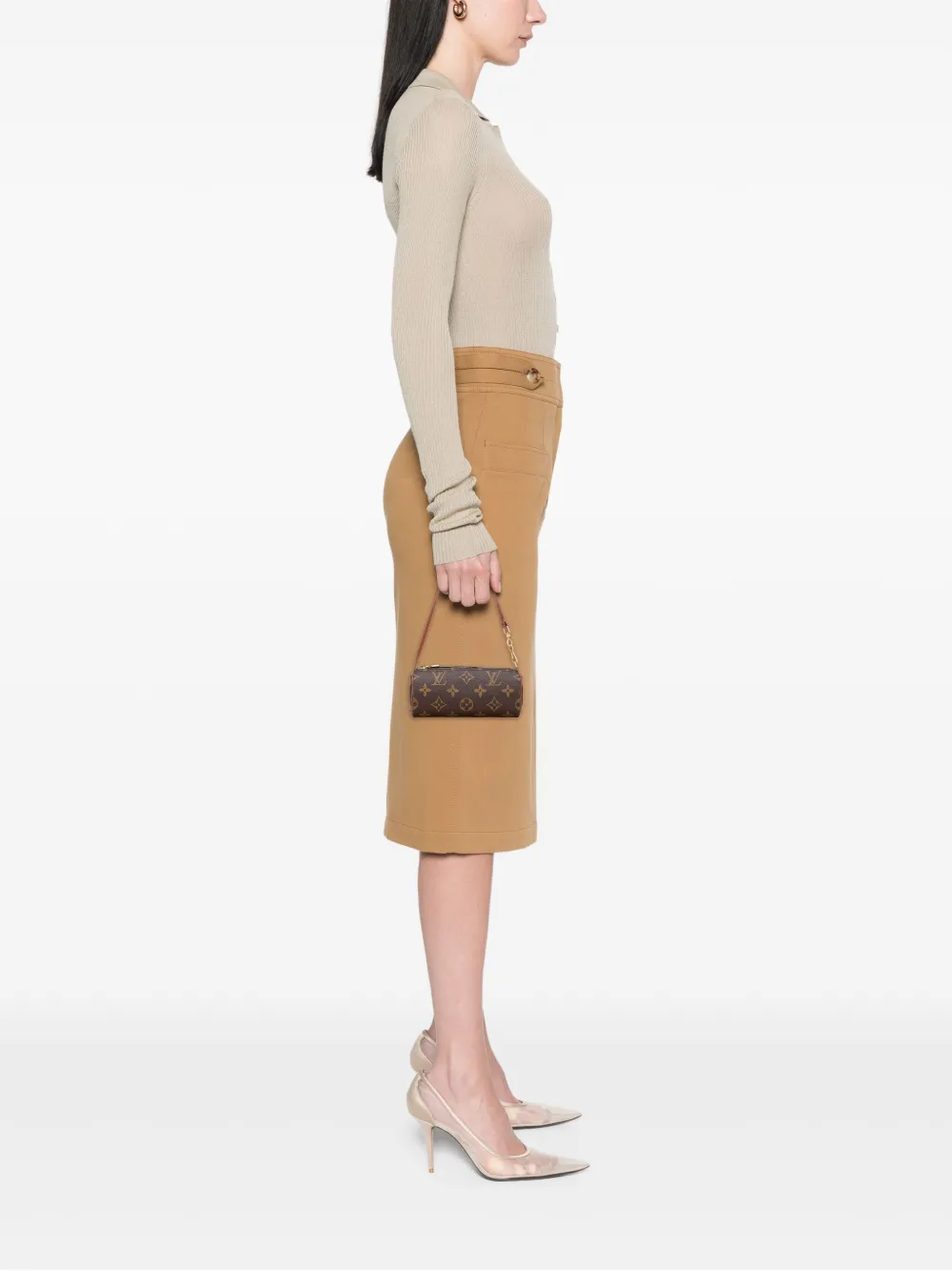 Louis Vuitton Pre-Owned 1990-2010 Monogram Papillon Pochette handbag | Pre-Owned | Image 2