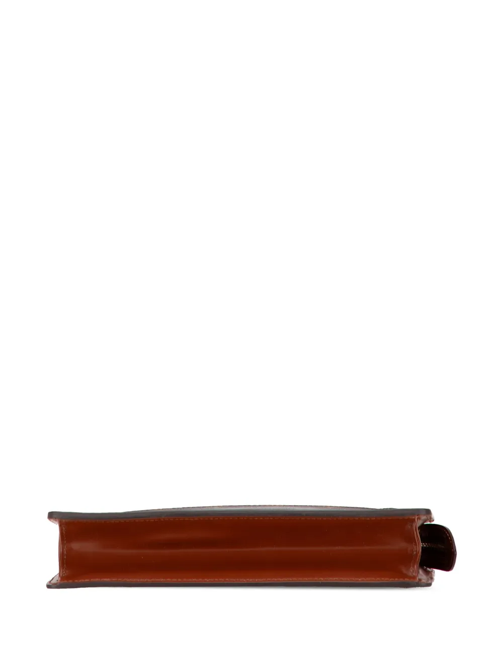 Pre-owned Louis Vuitton 2000 Monogram Pochette Homme Clutch Bag In Brown