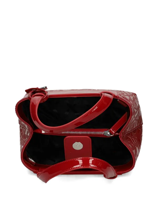 Armani Exchange Embossed Tote Bag | Red | FARFETCH