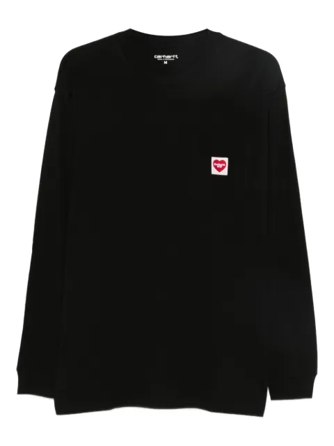 Carhartt WIP playera Pocket Heart con mangas largas