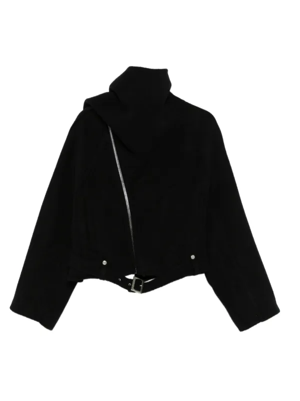Rick Owens クロップド ジャケット | ブラック | FARFETCH JP