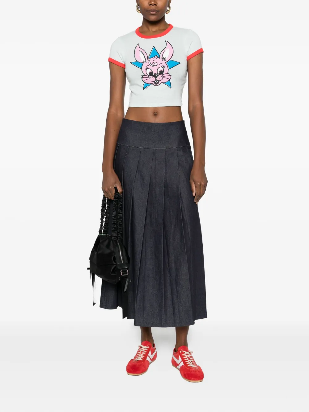 Kenzo Cartoon T-shirt Blauw