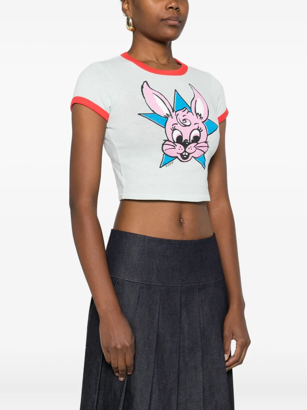 Kenzo Cartoon T-shirt Blauw