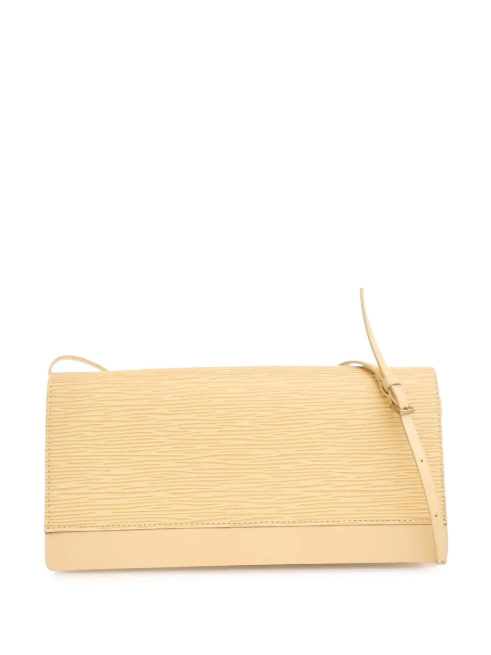 Louis Vuitton Pre-Owned 2000 Epi Honfleur shoulder bag - イエロー Louis Vuitton Pre-Owned 2000 Epi Honfleur shoulder bag - イエロー