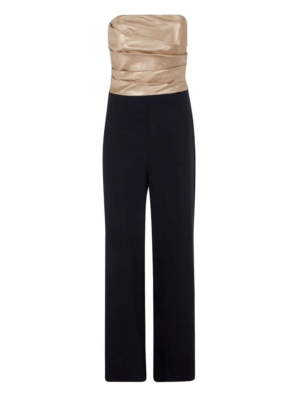 Ralph Lauren Strapless Jumpsuit In Multi