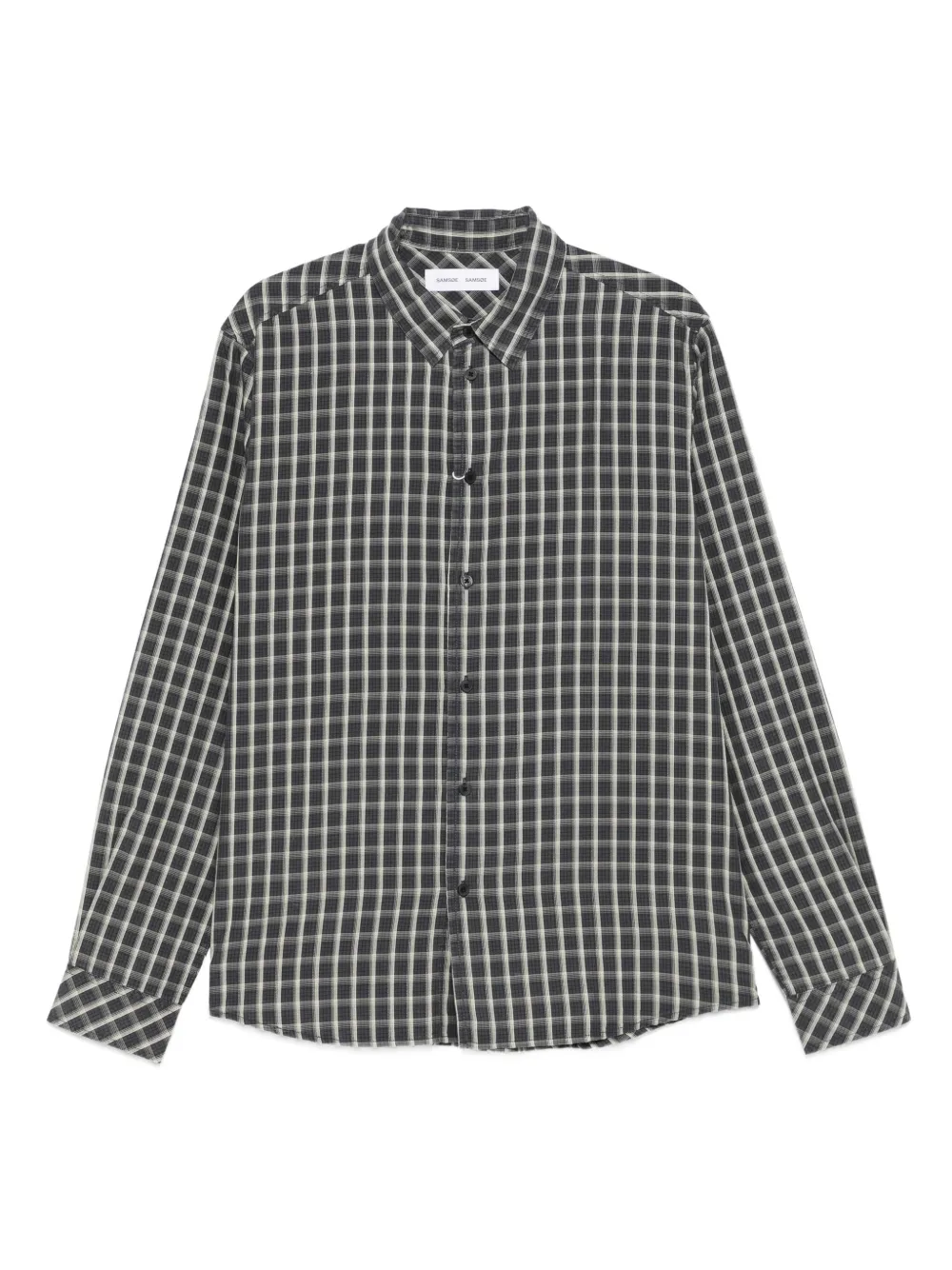 SAMSOE SAMSOE camisa a cuadros | negro | Image 1
