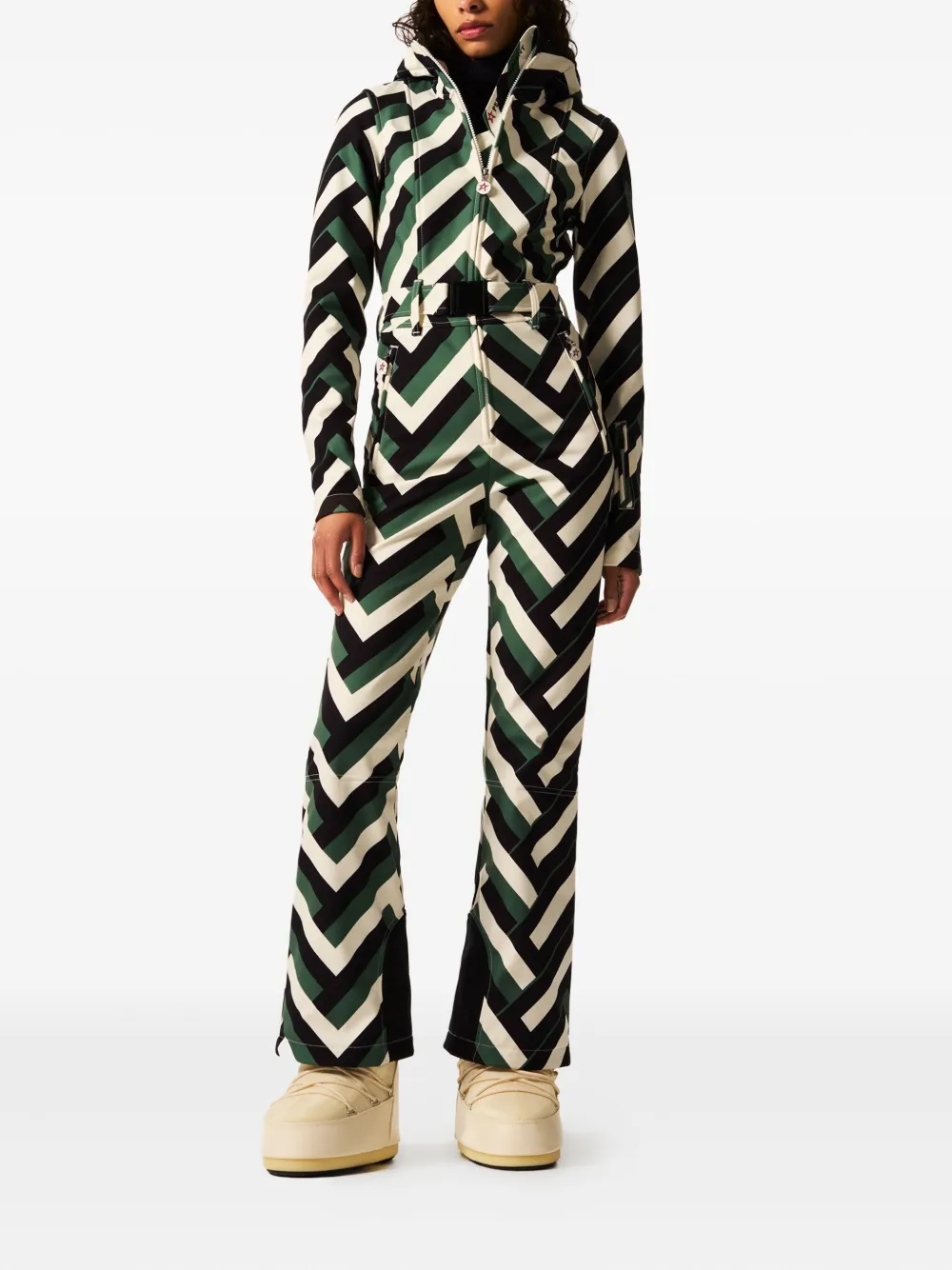 Perfect Moment Tignes skipak met capuchon - Groen