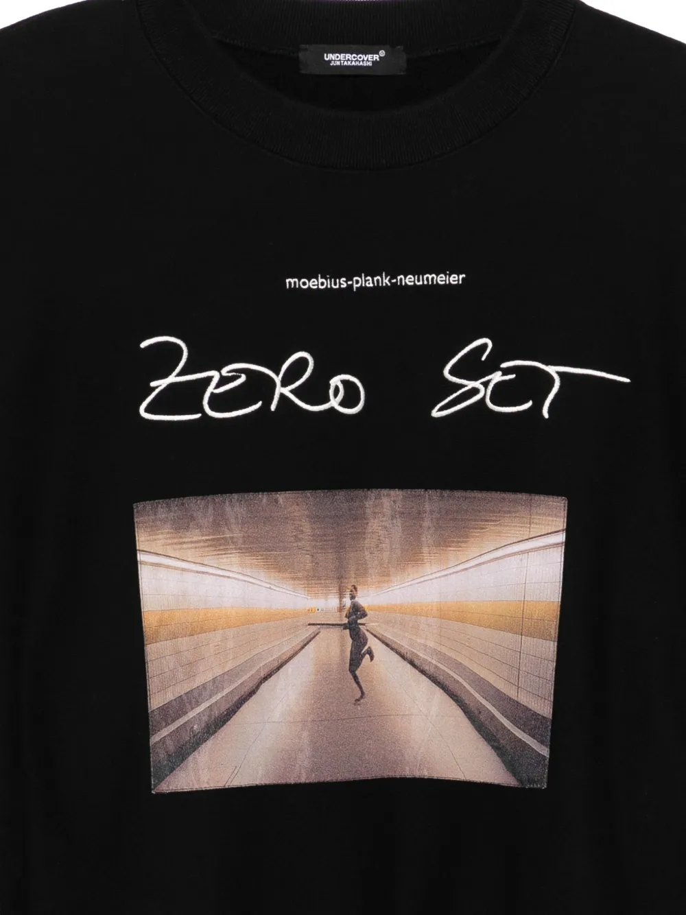 Undercover Sweater met print Zwart