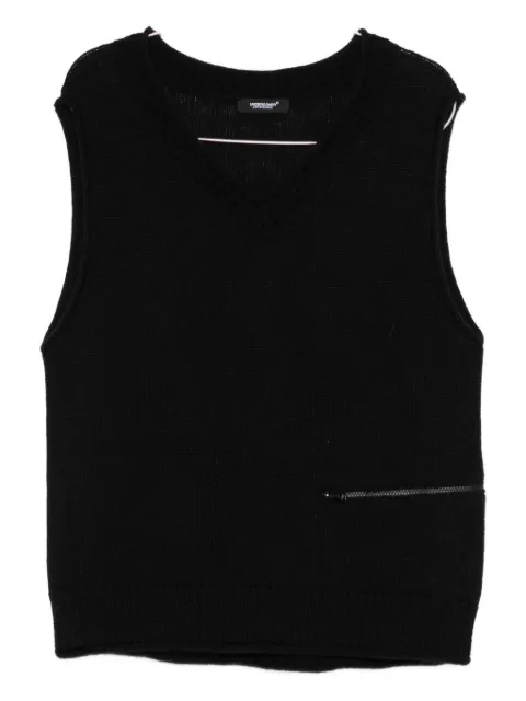 Undercover cashmere sleeveless sweater