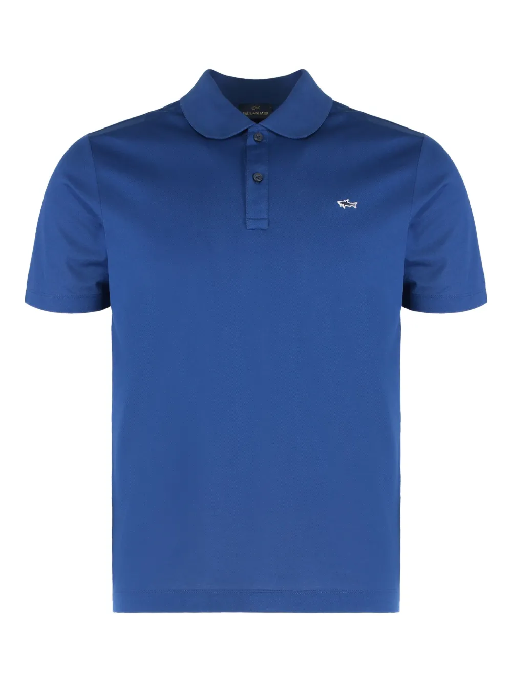 Paul & Shark Short Sleeve Polo Shirt Featuring Collar In Blue
